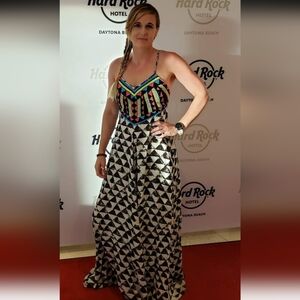 Mara Hoffman Dress size XS great condition ! Very rare dress. Beautiful Beading